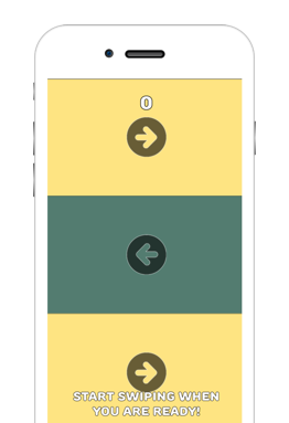 Swipes - Game where you have to swipe to Win